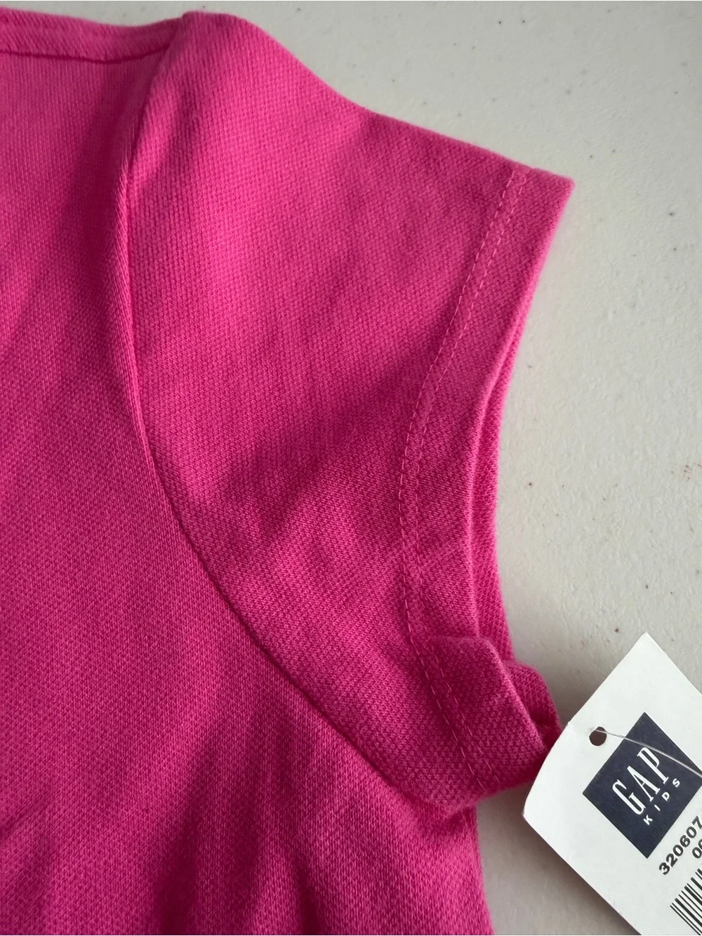 🩷🌸GAP KIDS Magenta Cotton Knit Tee Top NWT